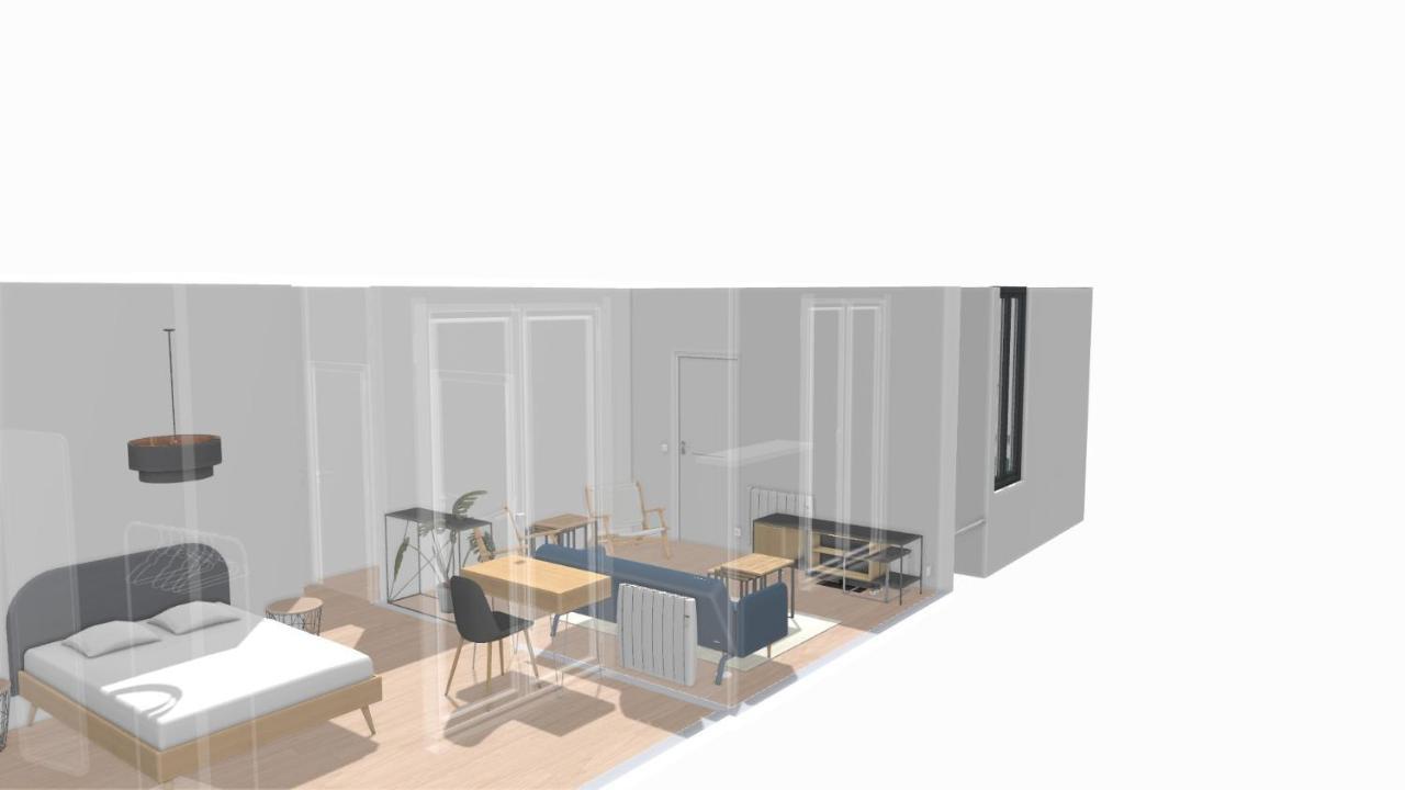 Artbleu -Tout Confort - Ideal Pros - Proche Commerces Montlucon Luaran gambar