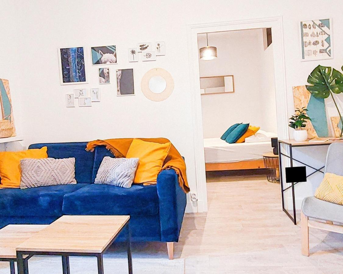 Artbleu -Tout Confort - Ideal Pros - Proche Commerces Montlucon Luaran gambar